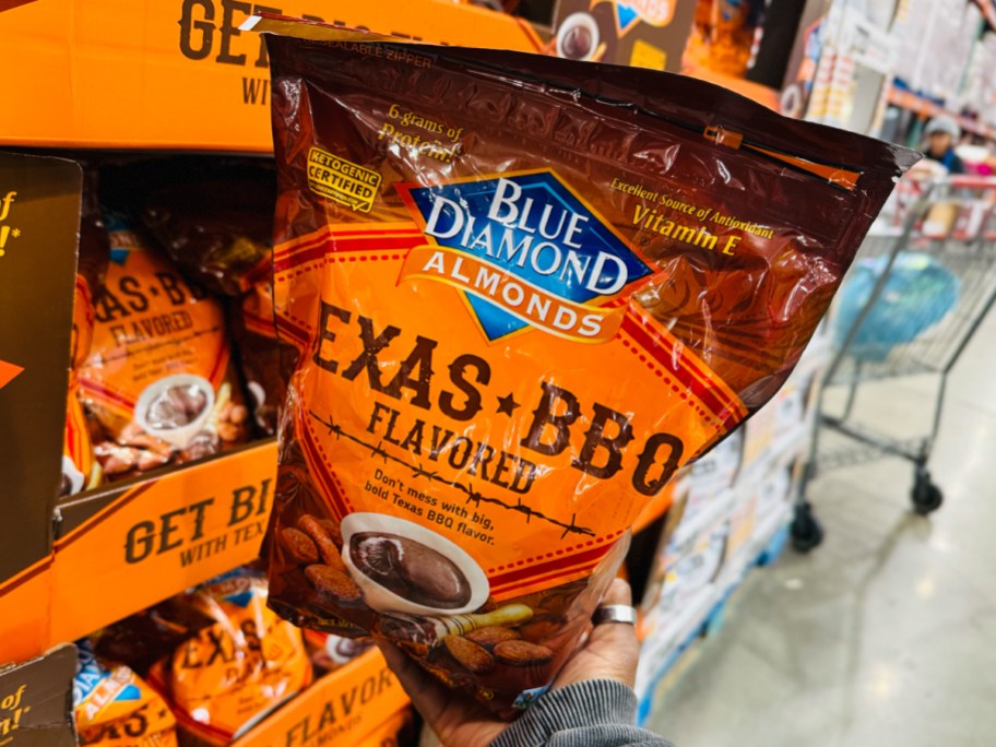 Blue Diamond Texas BBQ Almonds 45oz Bag