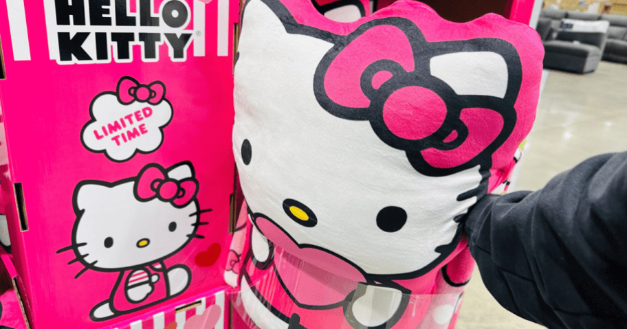 Hello Kitty Cloud Pillow and Blanket Set