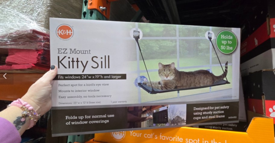 EZ mount kitty sill