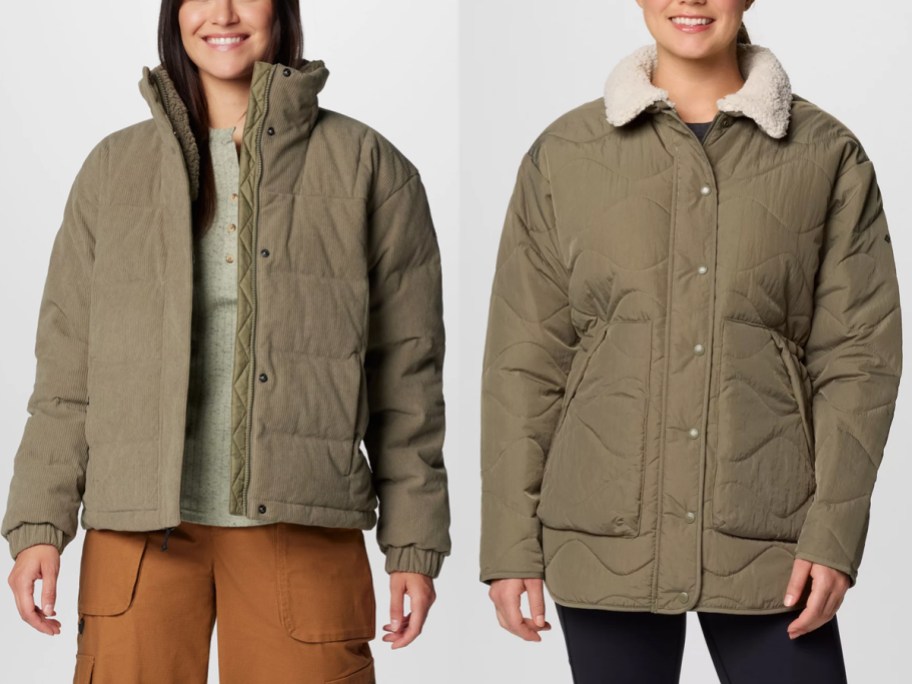 Columbia Women's Ruby Falls Novelty Jacket and Women's Birchwood II Quilted Jacket