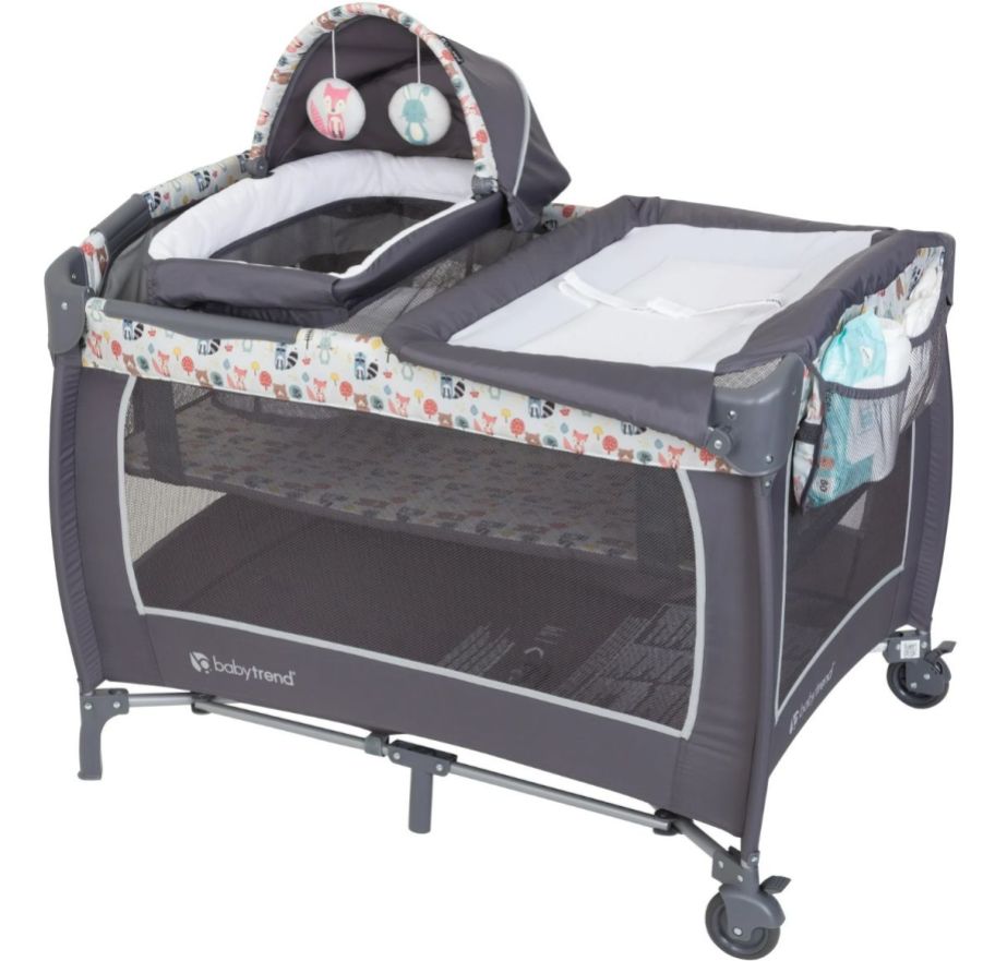 baby trend playard stock image