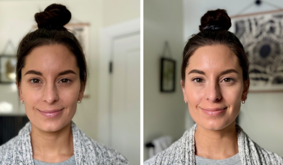 before/ after concealer photos 