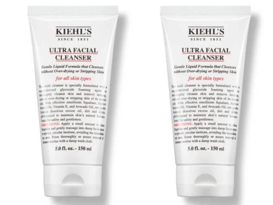 Kiehl's Ultra Facial Cleanser 150ml Duo stock image