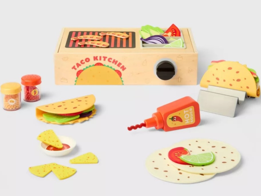 Gigglescape Taco Night Play Food 67-Piece Set