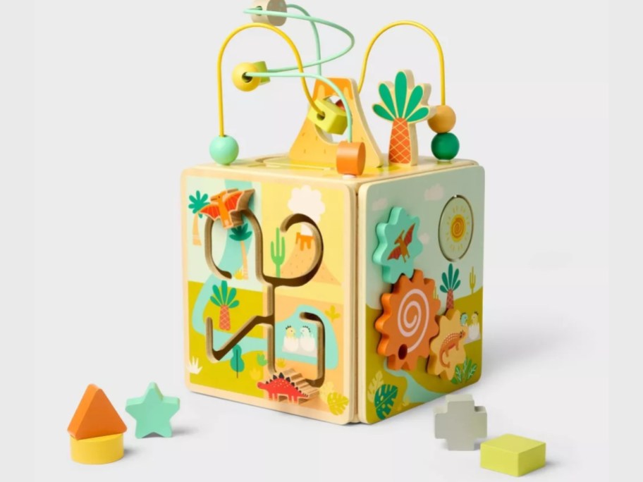 stock image of Gigglescape Fine Motor Skills Activity Cube