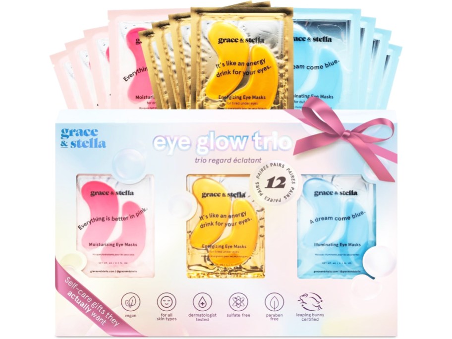 gift set of Grace & Stella Under Eye Masks