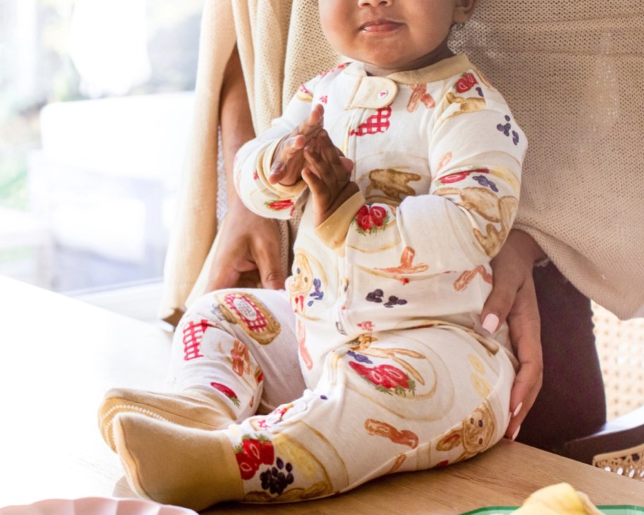 easter breakfast pajamas