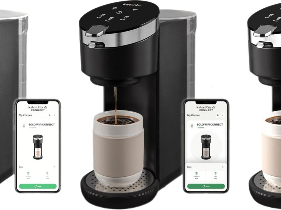 Instant Pot Solo WIFI Connect Single Serve Coffee Maker stock image