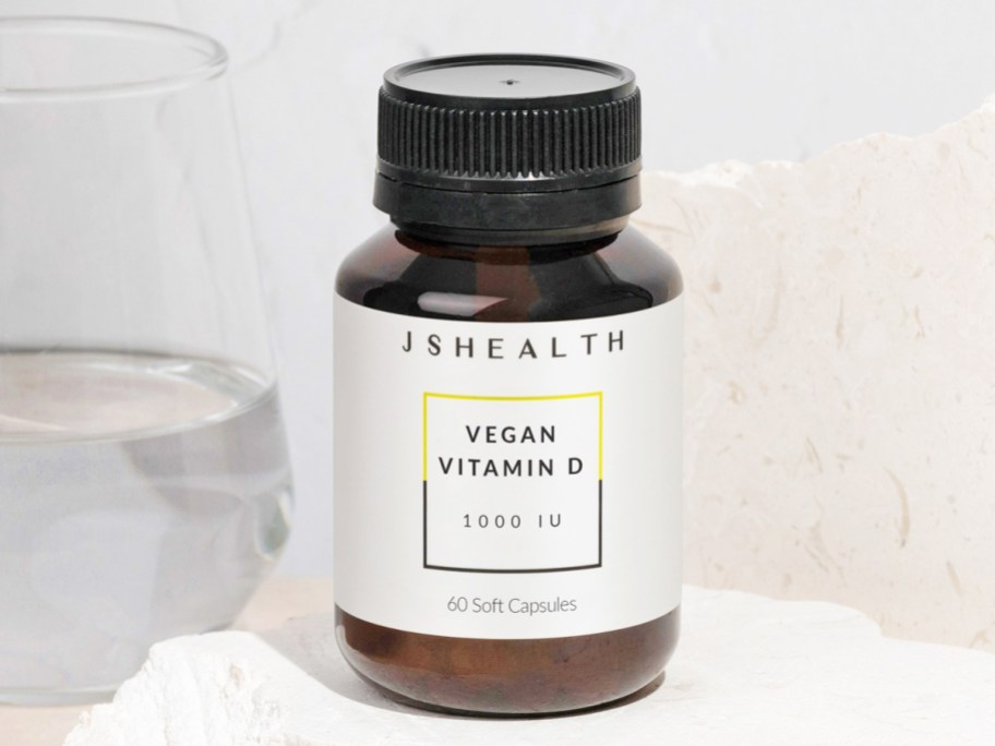 A bottle of JS Health Vitamin D