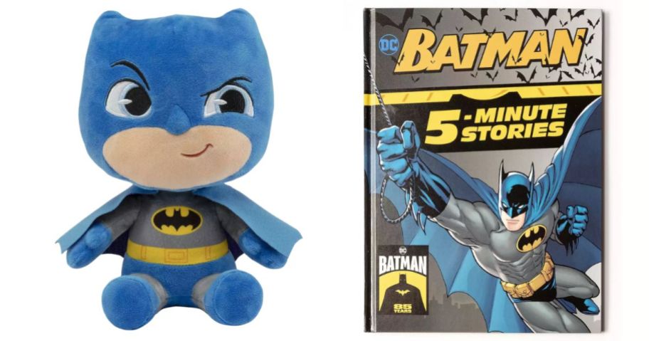 Kohl's Cares Batman Plush and book stock images