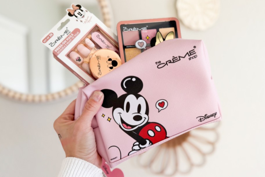 mickey mouse makeup pouch