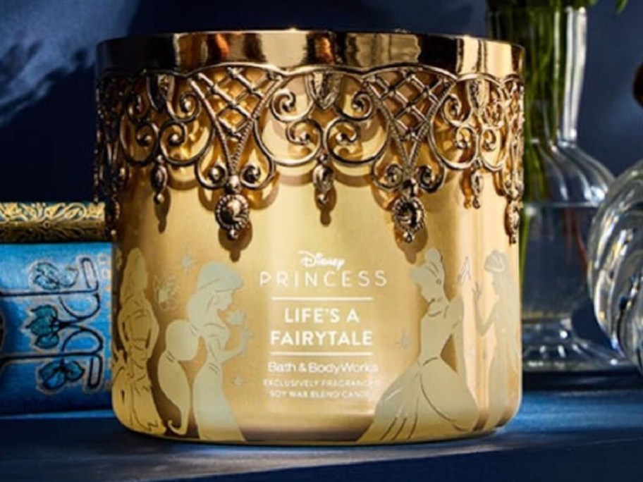 New bath & body works lifestyle a fairytale exclusive candle