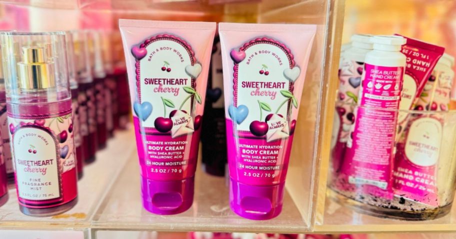 Bath & Body Works Valentine's Day Mini Hand Cream, Fragrance Mist and Hand Creams