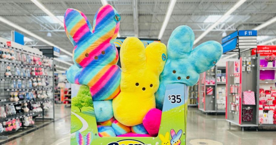 Peeps Jumbo Plush in <a href='https://sjf.a8c.myftpupload.com/product/sisters-in-style-collection' target='_blank' rel='follow'>box</a> in store” width=”912″ height=”479″></p>
<p>Easter will be here before you know it and now is the perfect time to dash over to <a href=