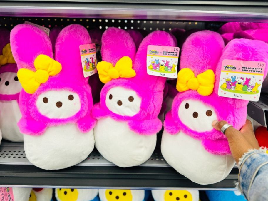 Peeps Melody Plush on shelf in store