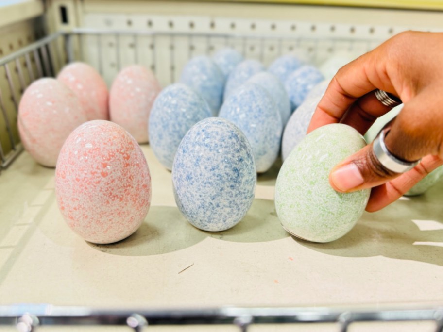 Colorful Ceramic Eggs