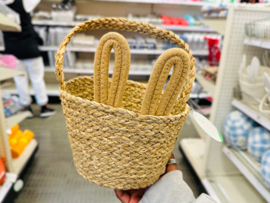 Bunny Decorative Basket