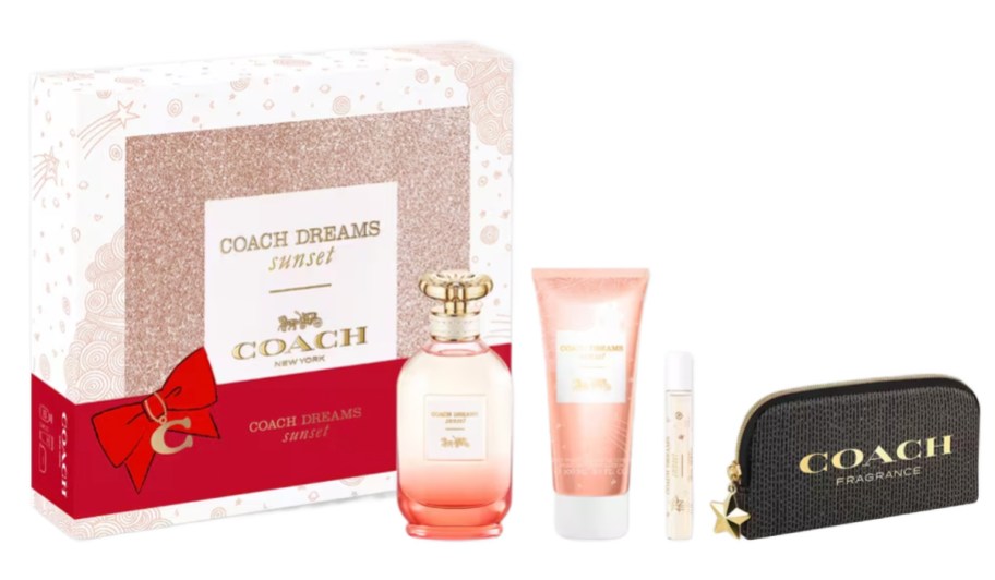 coach perfume set