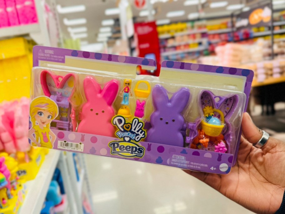 Polly Pocket Peeps, Dolls, and 2 Playsets