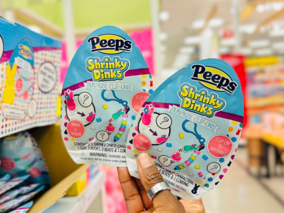 Peeps Shrink Dinks Surprise Clip ons