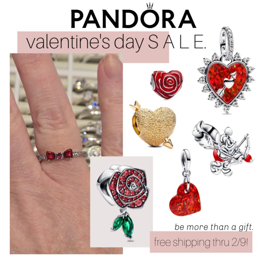 pandora jewelry collage