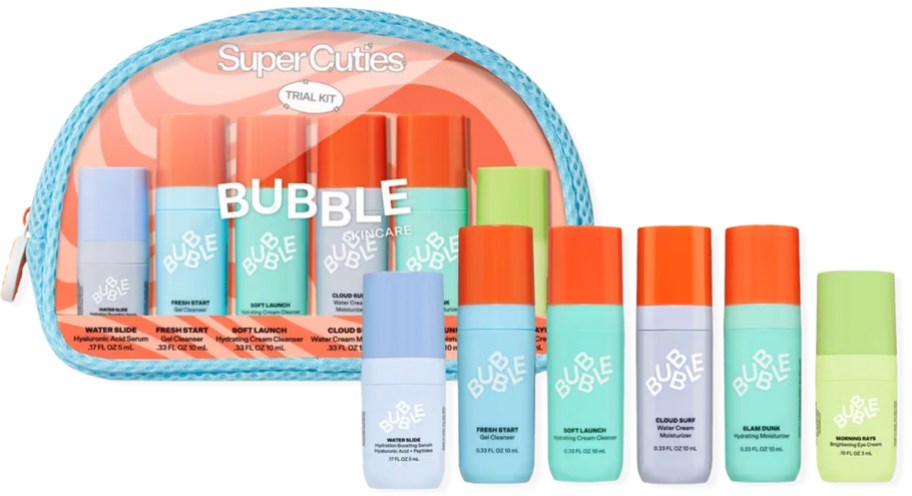 bubble super cuties gift set 