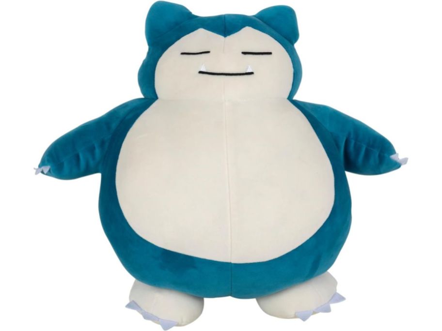 Pokemon Snorlax Sleeping Plush stock image