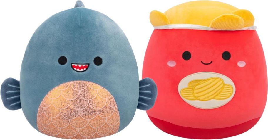 Squishmallows Piranha & Potato Chip