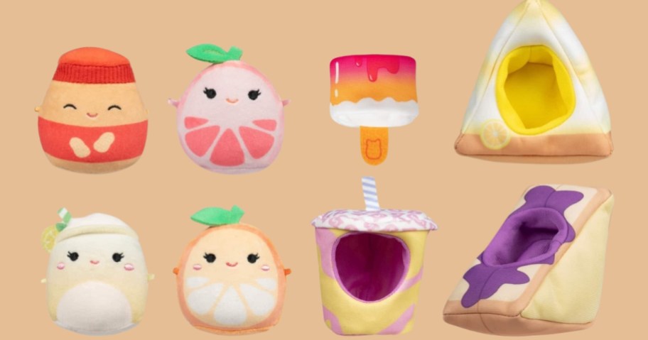 Squishmallows Micromallows “Snack Machine” Deluxe 8-Piece Set