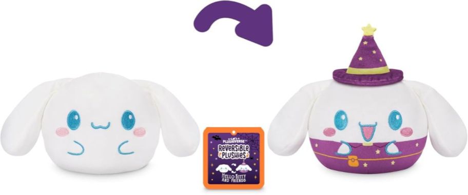 Teeturtle Reversible Plush - Cinnamoroll Halloween Costume 