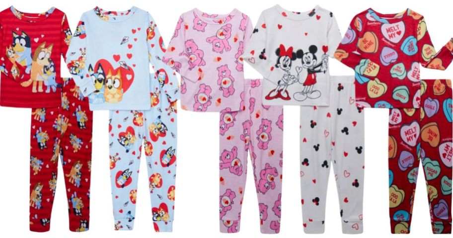 Character Toddler 2-Piece Pajama Set stock images