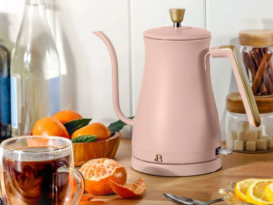 Beautiful by Drew Barrymore Gooseneck Kettle