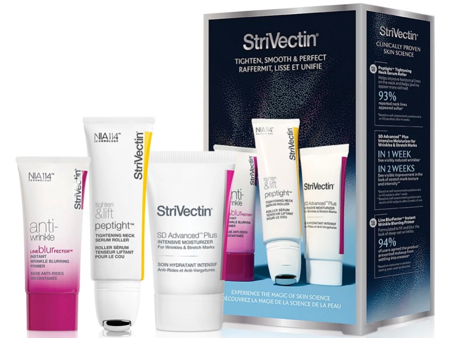 strivectin beauty care set with box