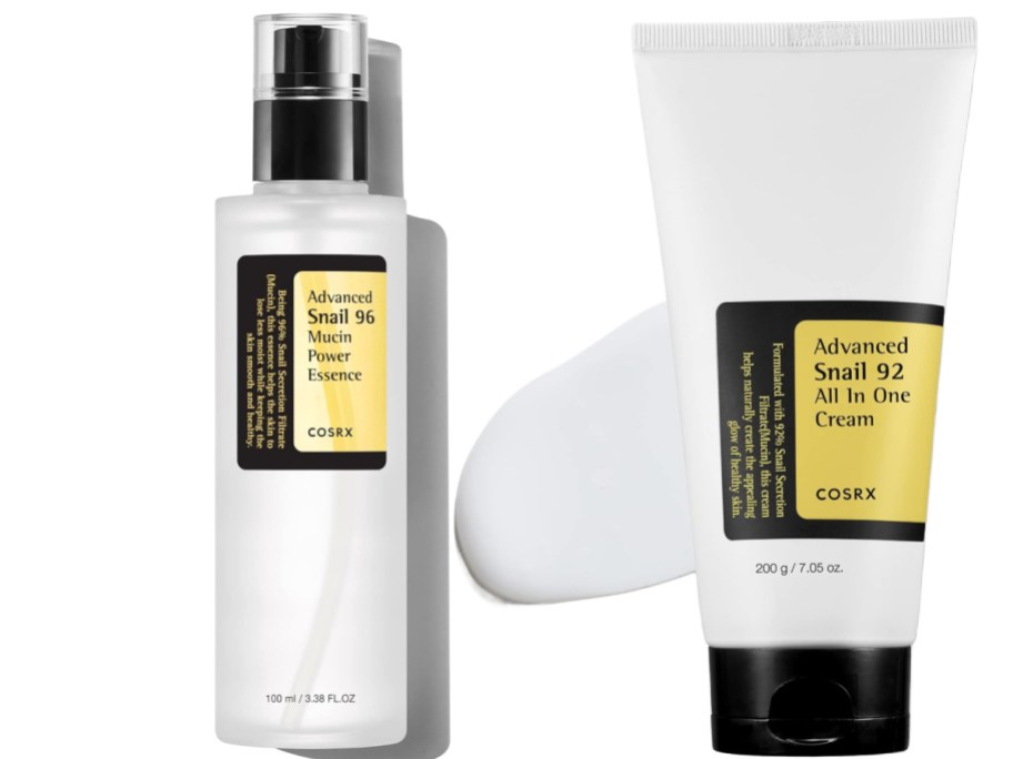 Snail mucin essence and cream