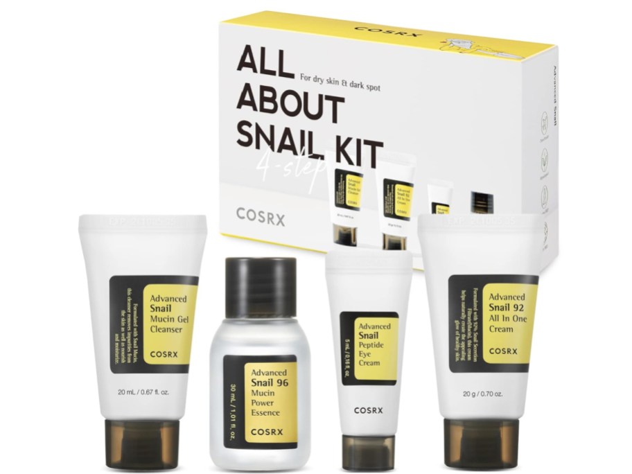 stock image of COSRX All About Snail Mucin Korean Skin Care Set