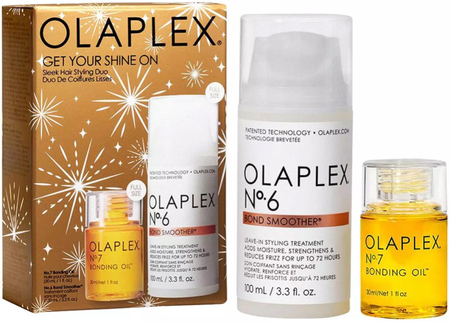 Olaplex Get Your Shine On Frizz Control Hair Styling Value Set