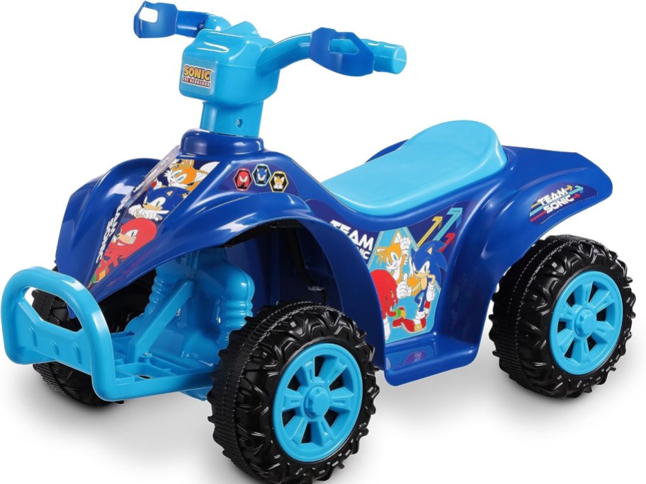 blue sonic atv quad