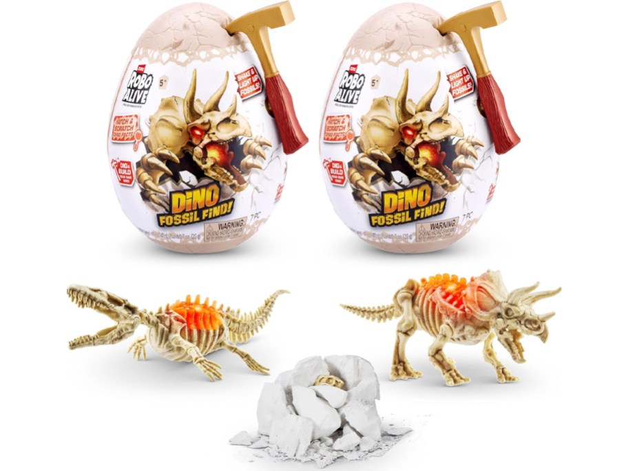 dino fossil toys 2 pack 