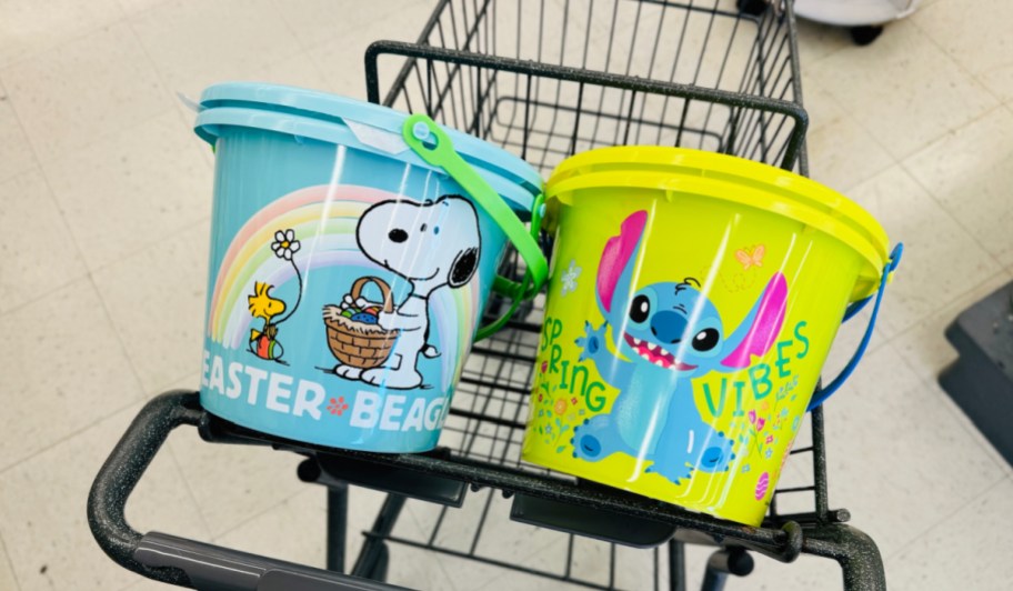 Snoopy Plastic Bucket