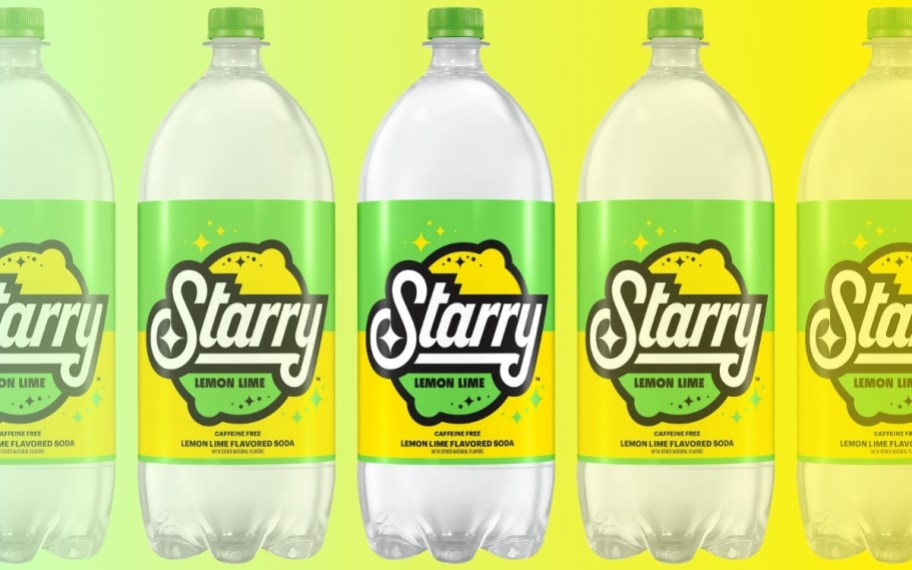 starry 2 liter stock image