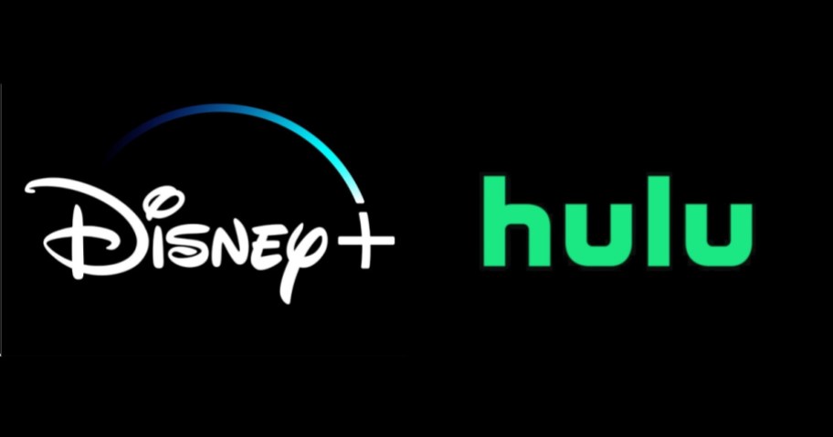 disney plus and hulu logos