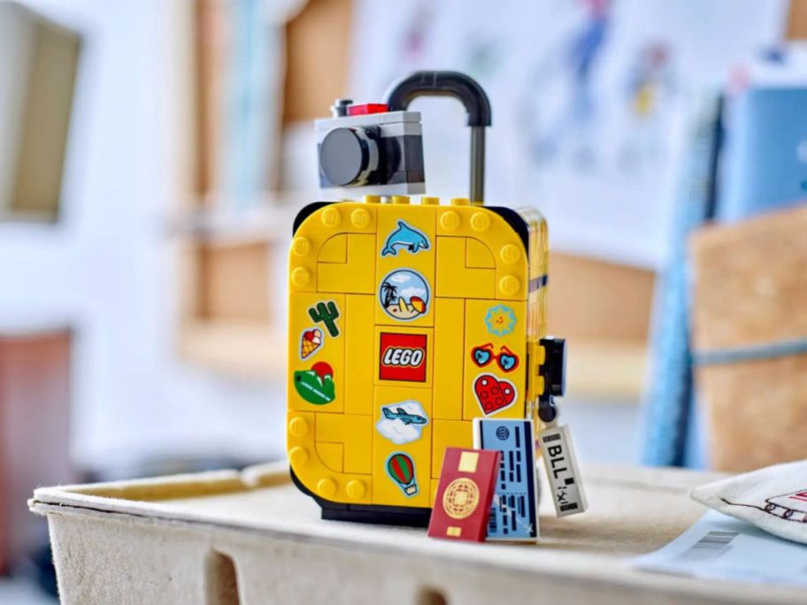 LEGO Yellow Travel Suitcase