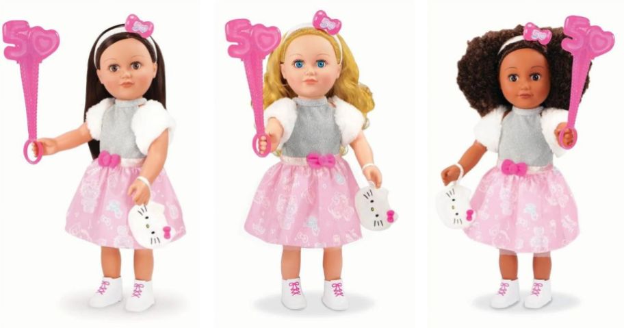 My Life As Hello Kitty Dolls stock images