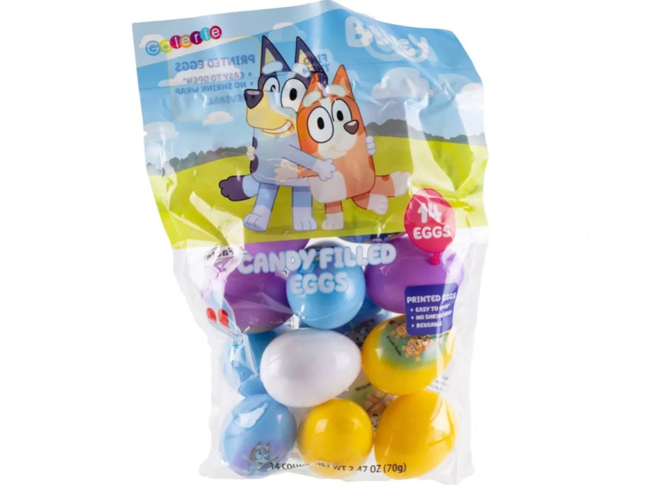 bluey easter egg bag 