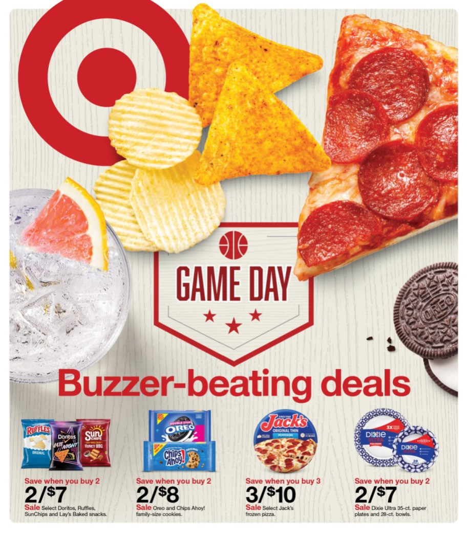 page from Target ad