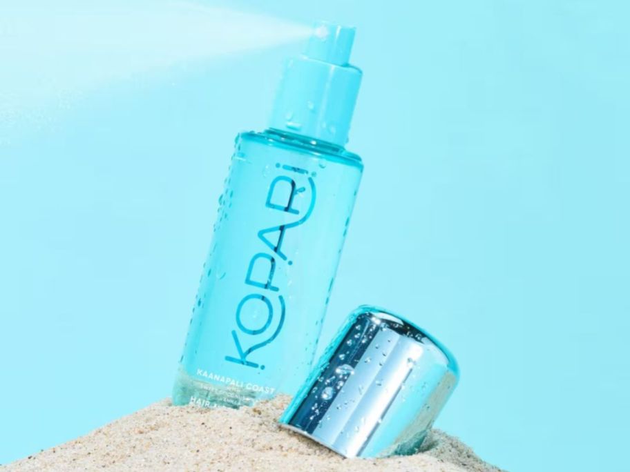 Kopari Beauty Kaanapali Coast Hair & Body Mist on sand