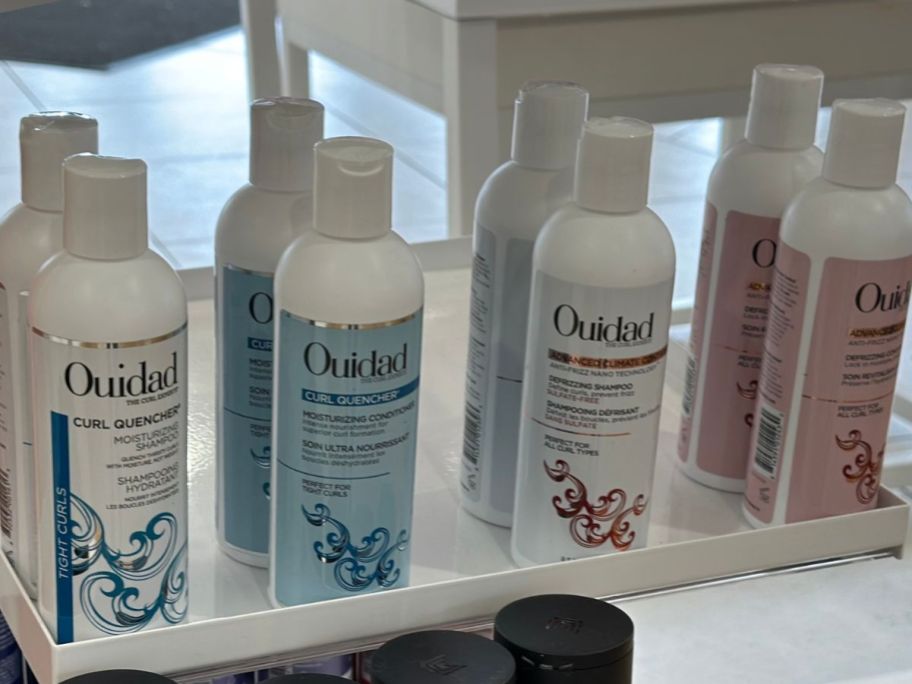 Oidad Shampoos & Conditioner on display at Ulta