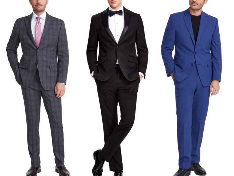 men wearing different color macys sale suits-2