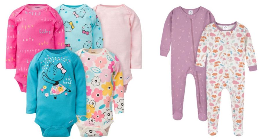 kids gerber clothing stock images