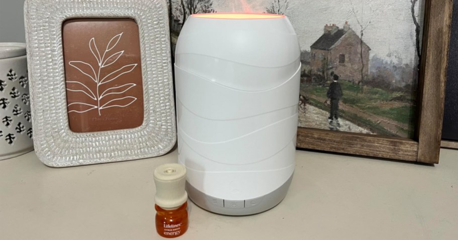 Essential Oil Diffuser on table